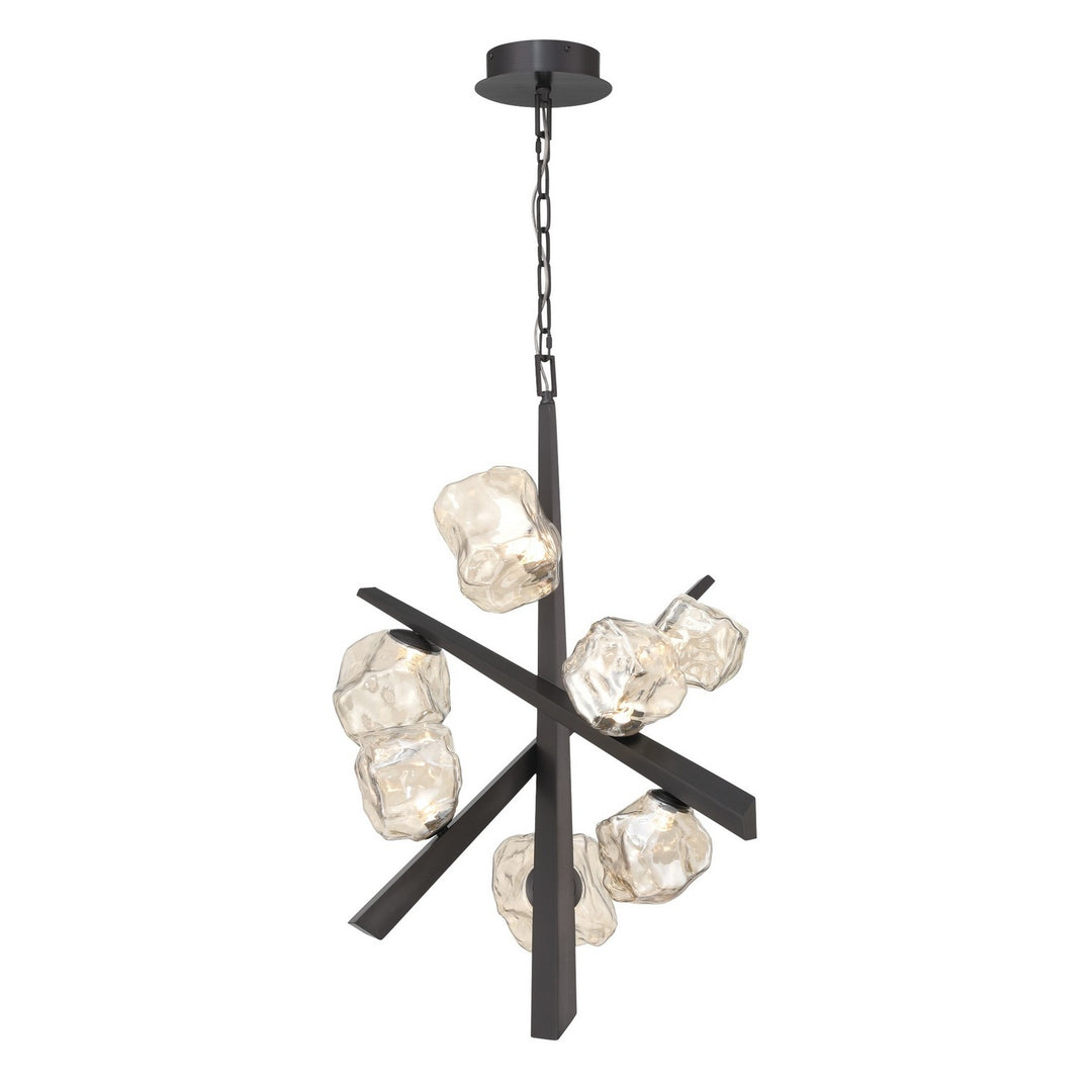 Thorah LED Chandelier in Graphite - available from The Lighting Shoppe, trusted by Canadian homeowners