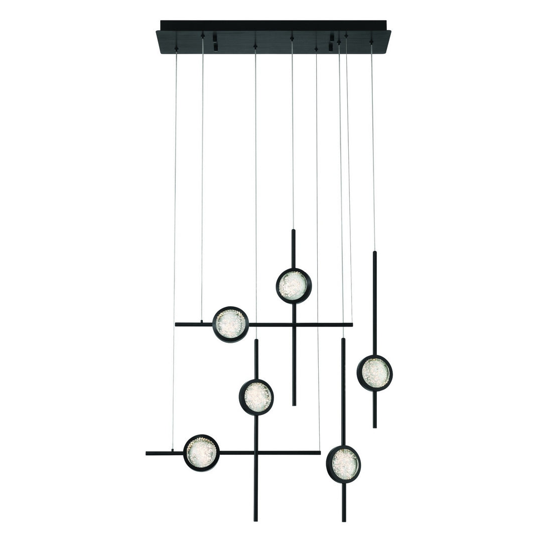 Barletta LED Chandelier in Black - available from The Lighting Shoppe, trusted by Canadian homeowners