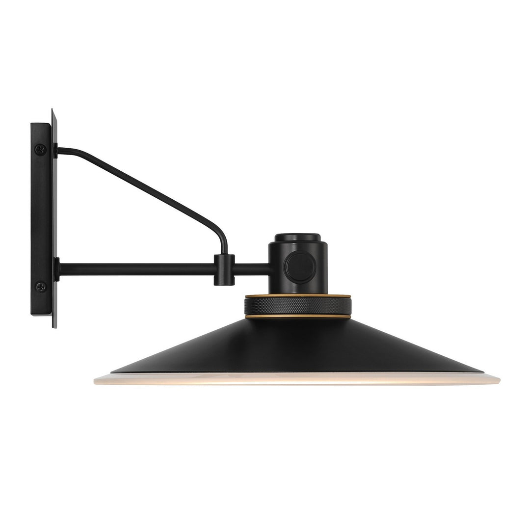 Deckard LED Wall Sconce in Gold-Black - available from The Lighting Shoppe, trusted by Canadian homeowners