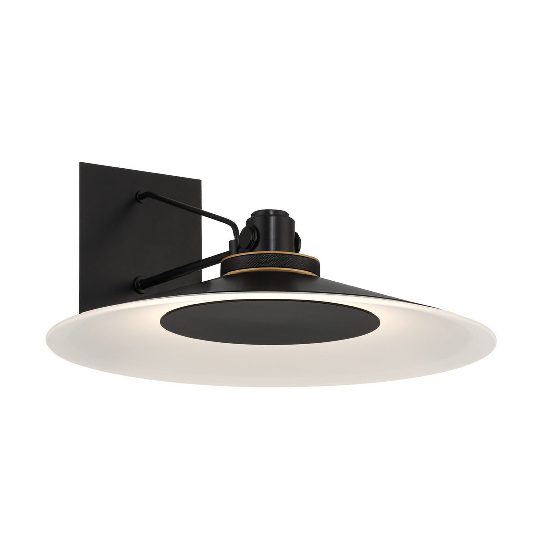 Deckard LED Wall Sconce in Gold-Black - available from The Lighting Shoppe, trusted by Canadian homeowners