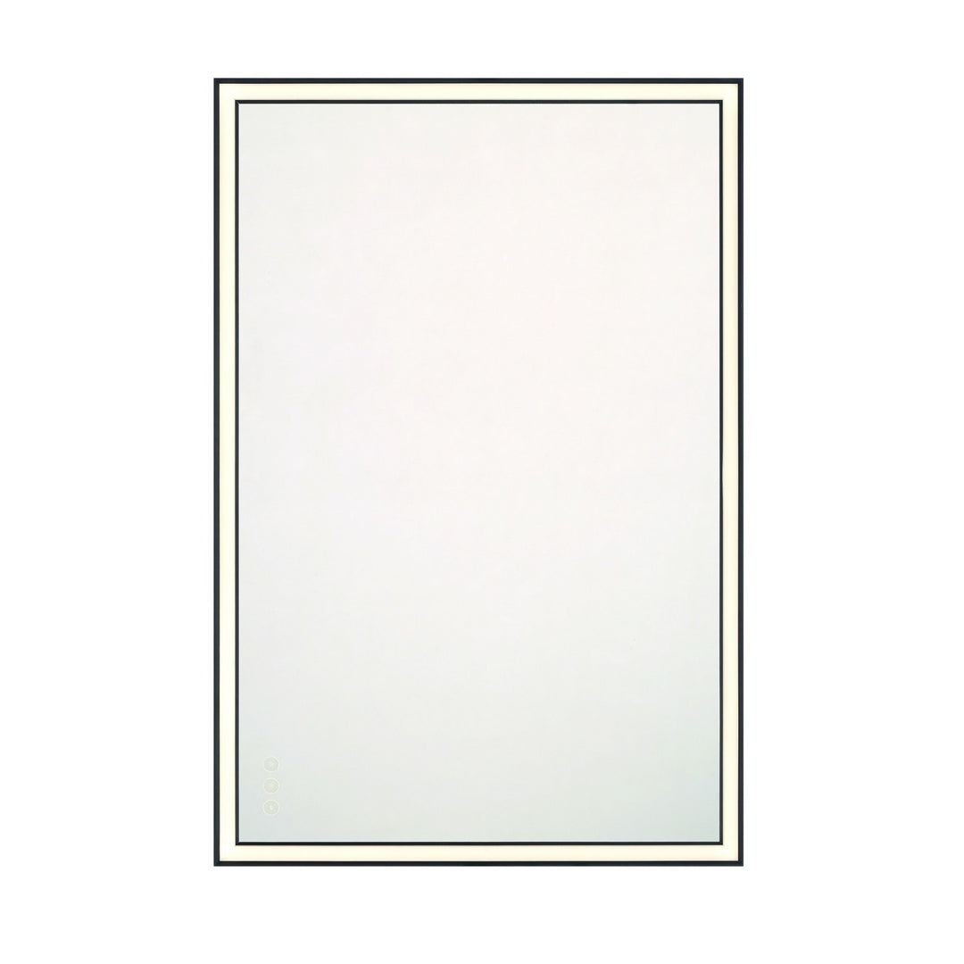 Nixon LED Mirror in Black - available from The Lighting Shoppe, trusted by Canadian homeowners