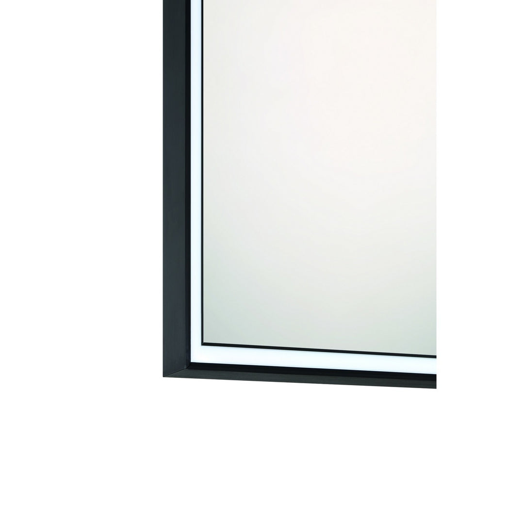 Nixon LED Mirror in Black - available from The Lighting Shoppe, trusted by Canadian homeowners