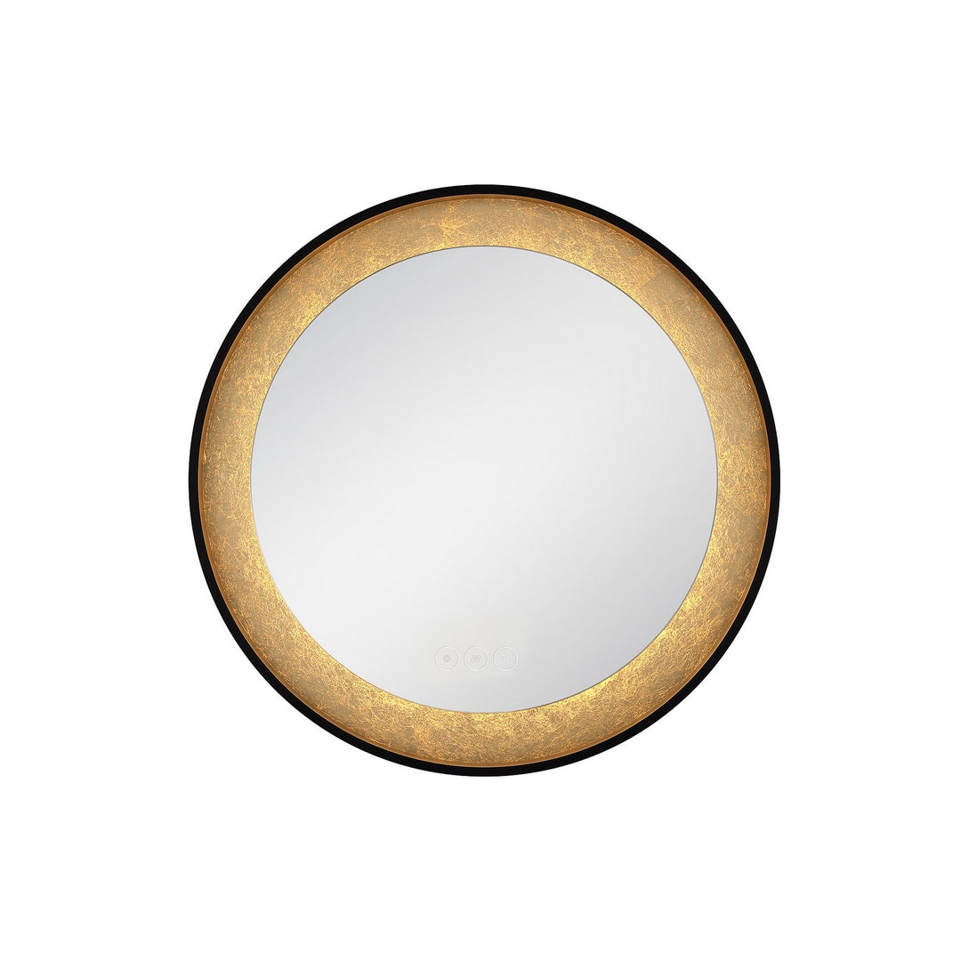 Anya LED Mirror in Black - available from The Lighting Shoppe, trusted by Canadian homeowners