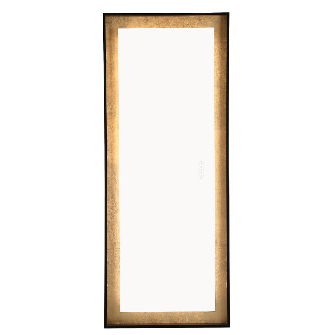 Anya LED Mirror in Black - available from The Lighting Shoppe, trusted by Canadian homeowners