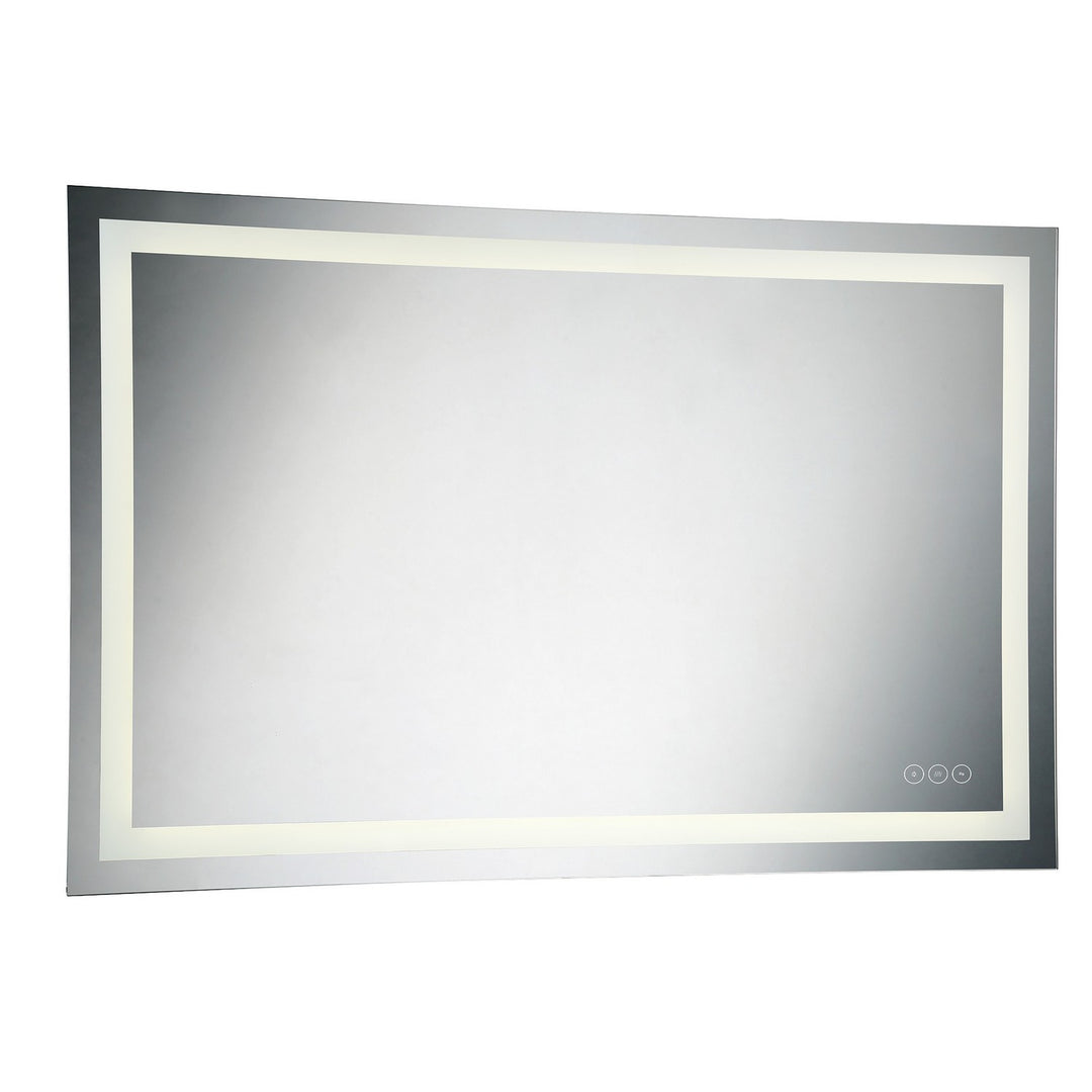 Aspen LED Mirror in Silver - available from The Lighting Shoppe, trusted by Canadian homeowners