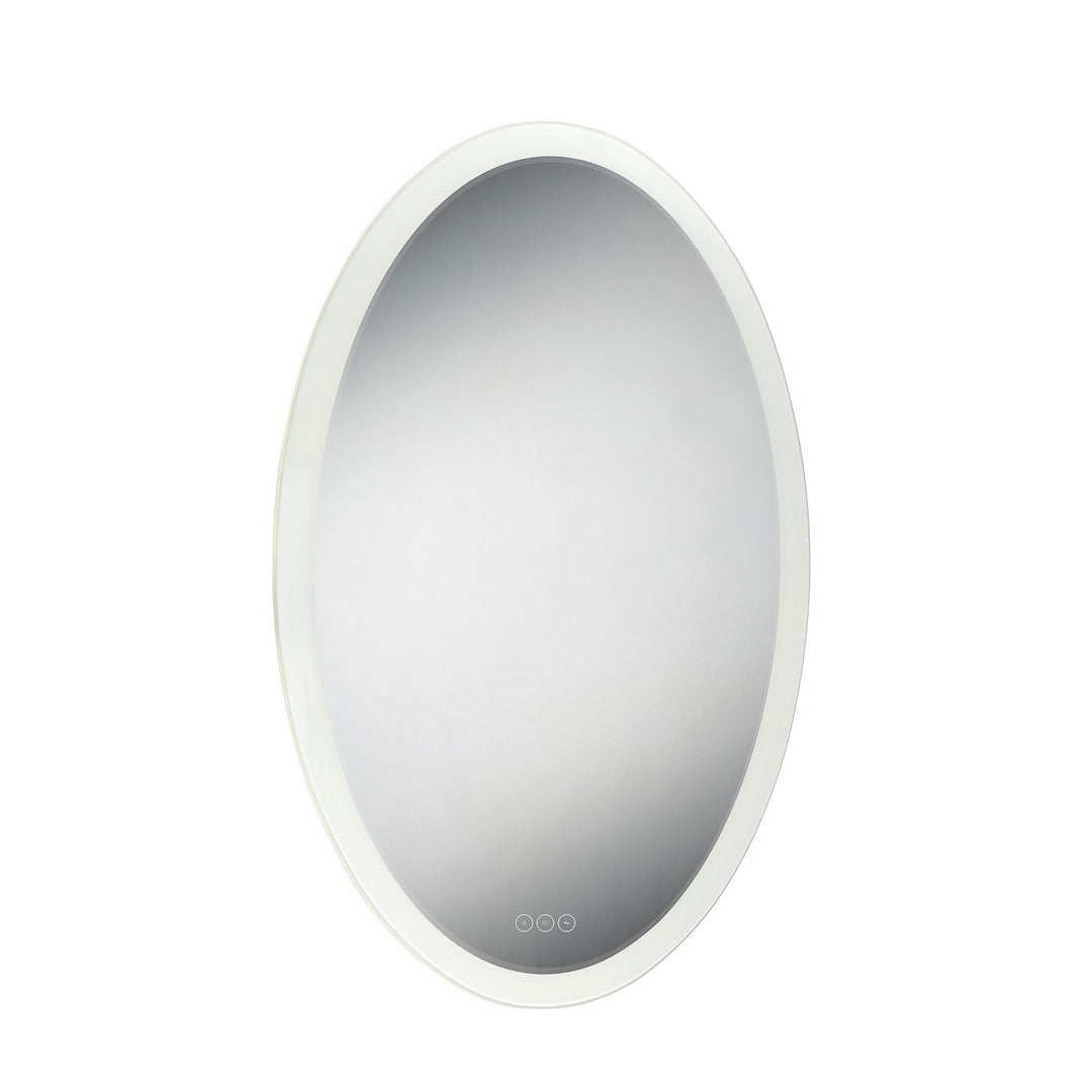 Benji LED Mirror in Silver - available from The Lighting Shoppe, trusted by Canadian homeowners
