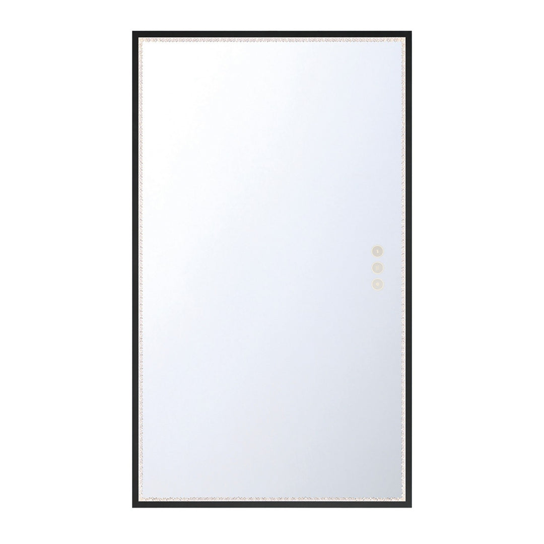 Cerissa LED Mirror in Black - available from The Lighting Shoppe, trusted by Canadian homeowners