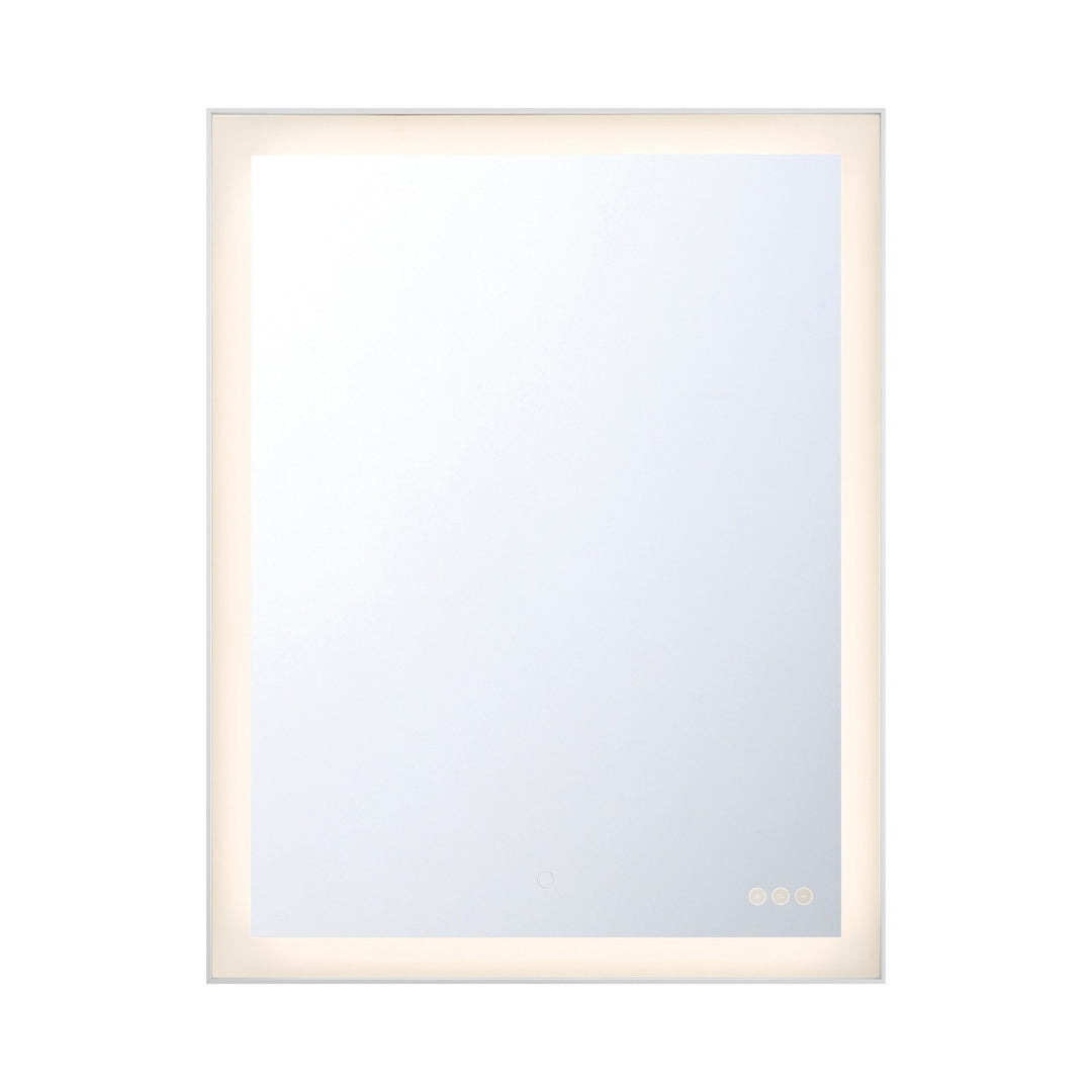 Lenora LED Mirror in Silver - available from The Lighting Shoppe, trusted by Canadian homeowners