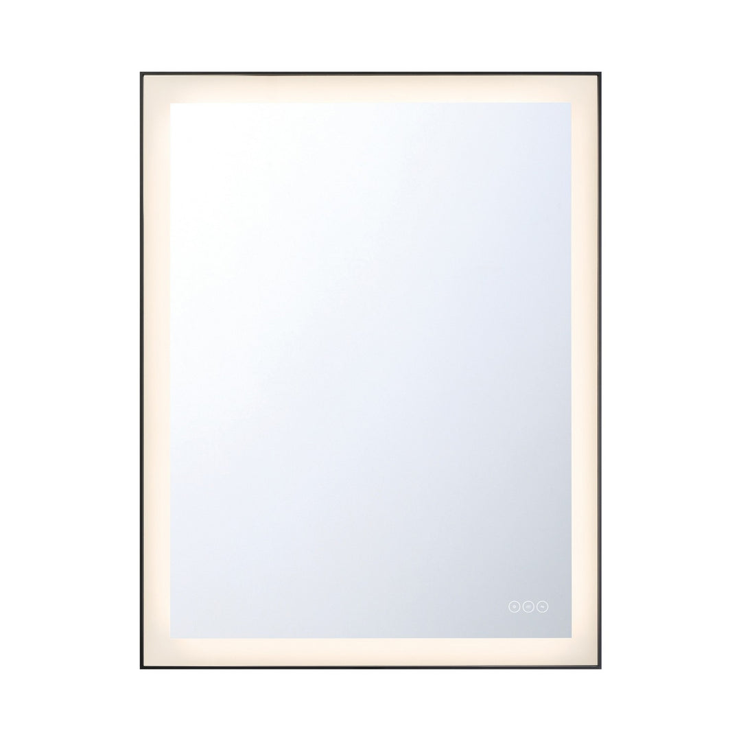 Lenora LED Mirror in Black - available from The Lighting Shoppe, trusted by Canadian homeowners