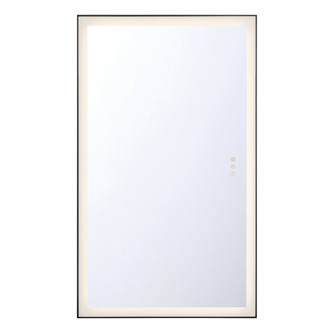 Lenora LED Mirror in Black - available from The Lighting Shoppe, trusted by Canadian homeowners