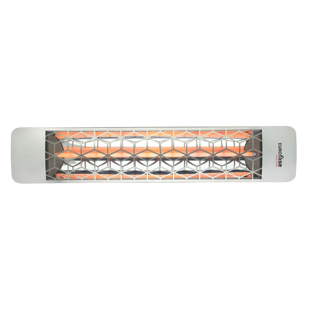 Single Element Heater in Stainless Steel - available from The Lighting Shoppe, trusted by Canadian homeowners