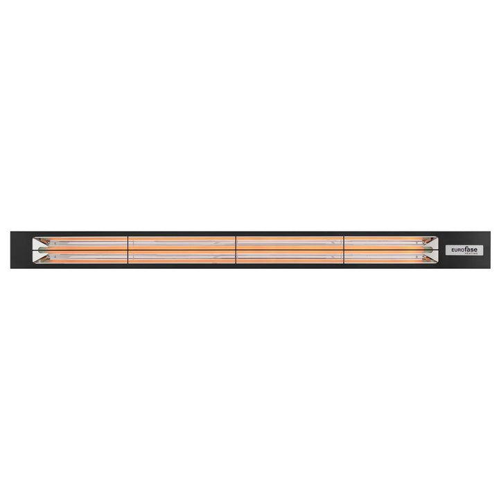 Low Profile Electric Infrared Single Element Heater in Black - available from The Lighting Shoppe, trusted by Canadian homeowners