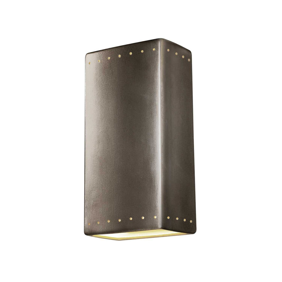 Ambiance Lantern in Antique Silver Justice Designs
