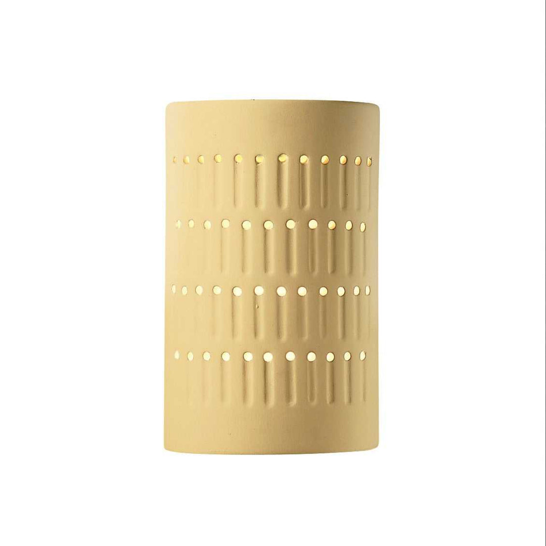 Ambiance One Light Wall Sconce in Muted Yellow Justice Designs
