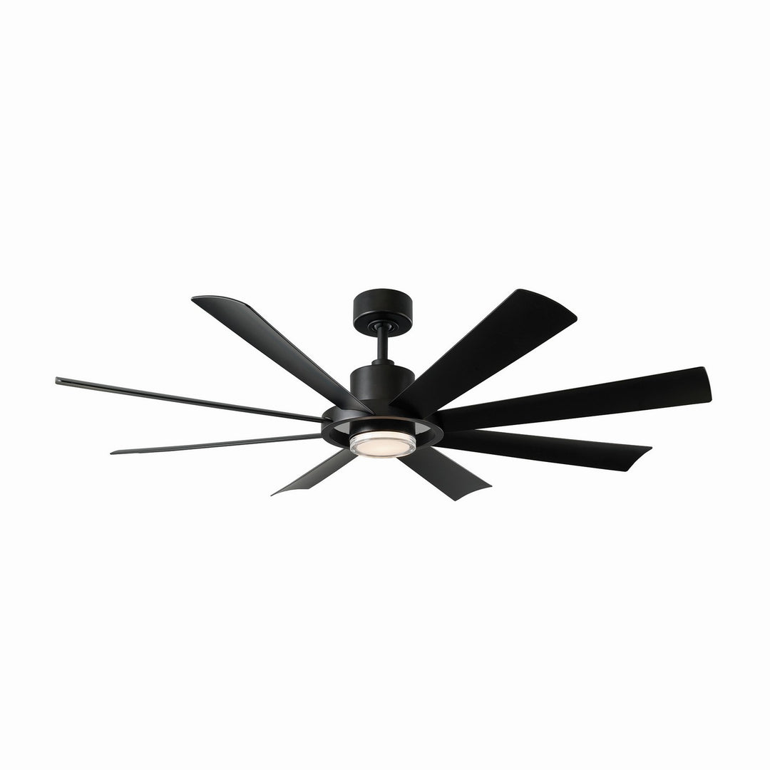 Modern Forms Fans Canada - FR-W2303-60L-MB - 60"Ceiling Fan - Aura - Matte Black