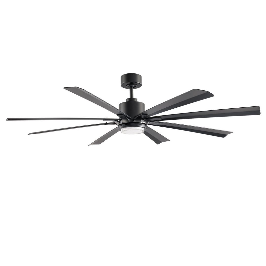 Modern Forms Fans Canada - FR-W2403-65L-MB - 65"Ceiling Fan - Size Matters - Matte Black