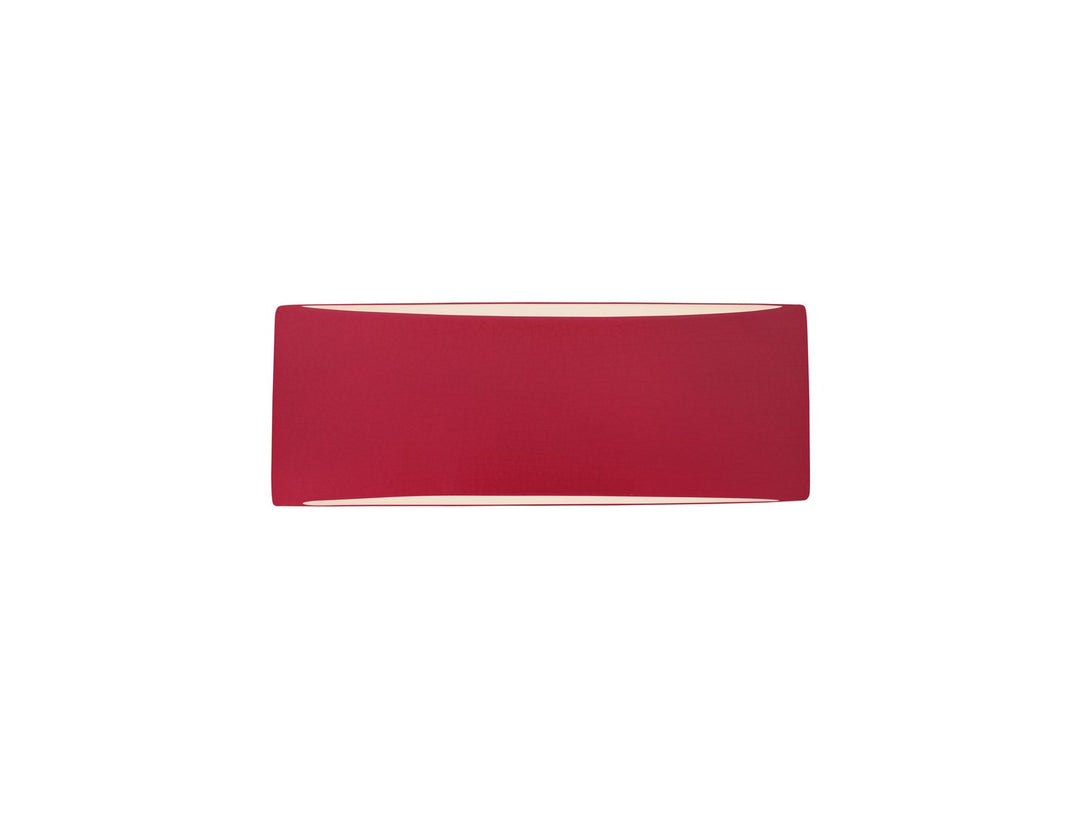 Justice Designs - CER-5765-CRSE - One Light Wall Sconce - Ambiance - Cerise