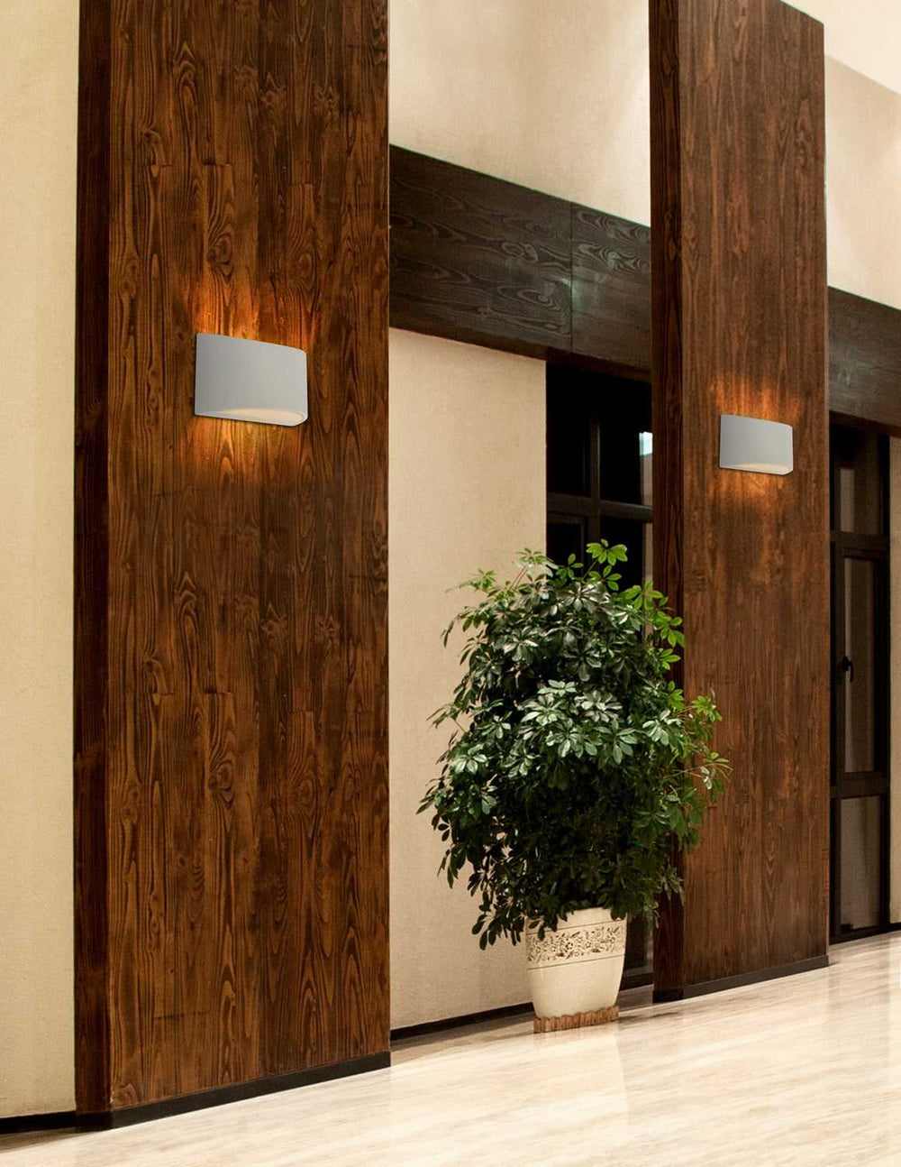 Ambiance One Light Wall Sconce in Matte White Justice Designs