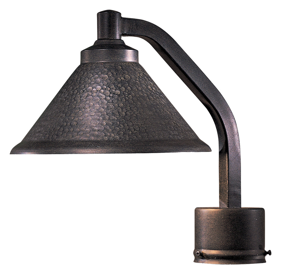 Kirkham One Light Post Mount in Aspen Bronze - available from The Lighting Shoppe, trusted by Canadian homeowners