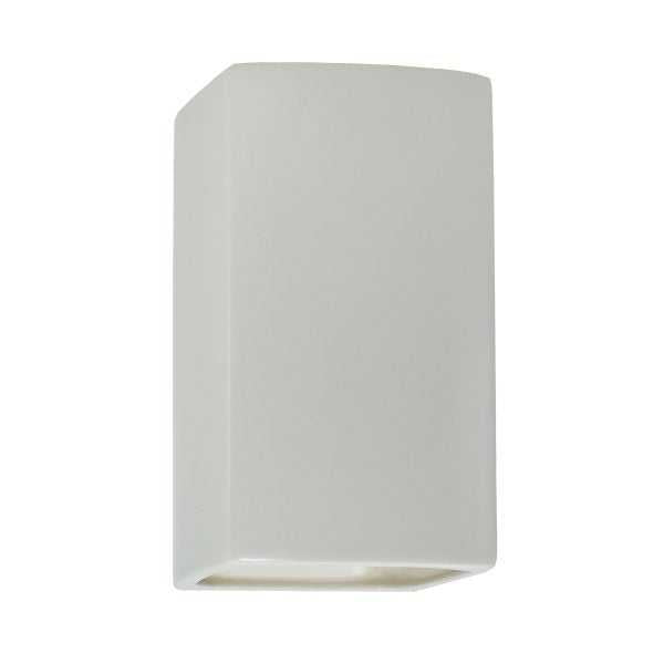 Ambiance Wall Sconce in Matte White Justice Designs