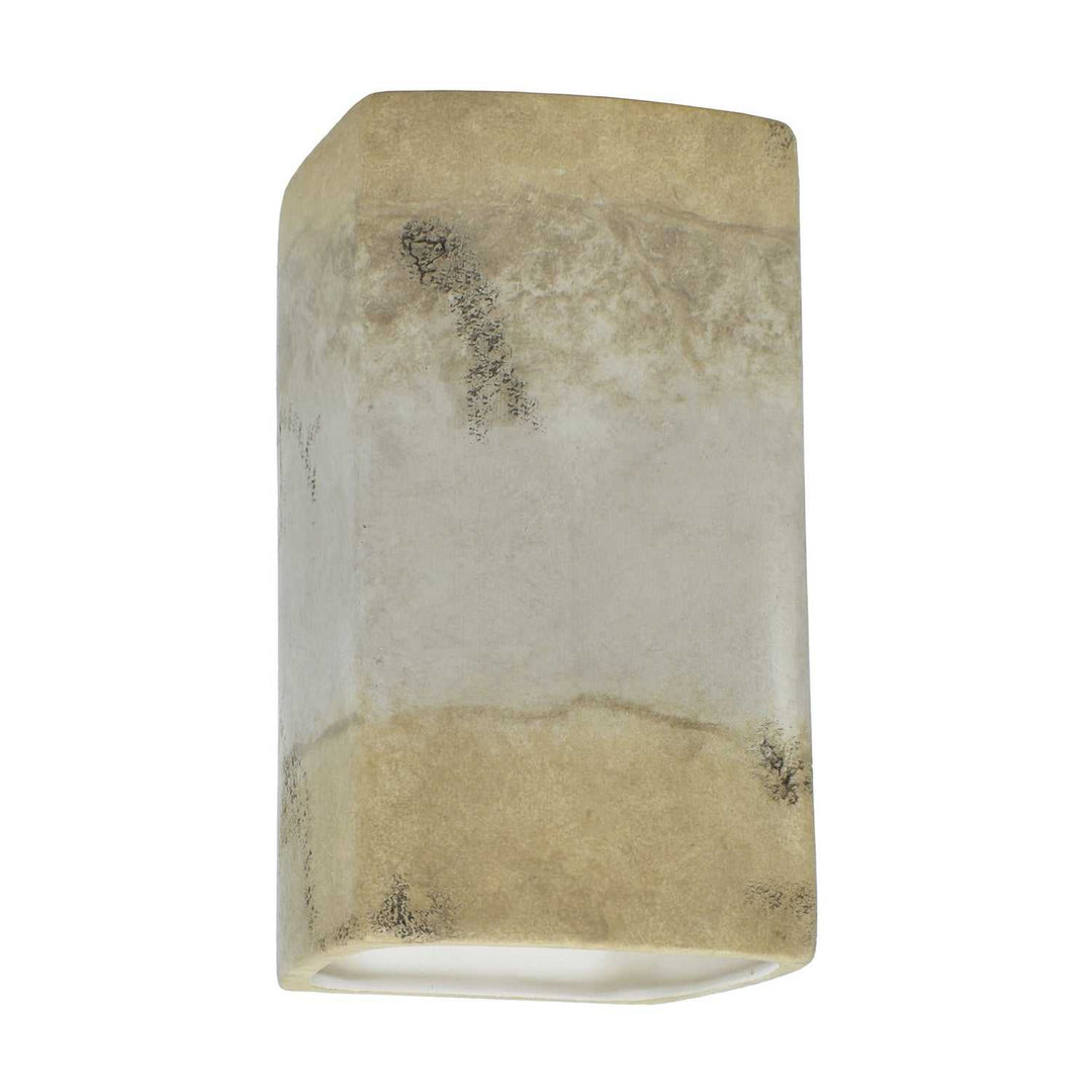 Ambiance Wall Sconce in Greco Travertine Justice Designs