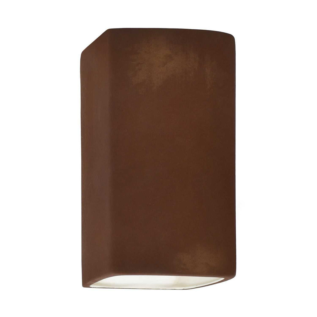Ambiance LED Wall Sconce in Real Rust Justice Designs