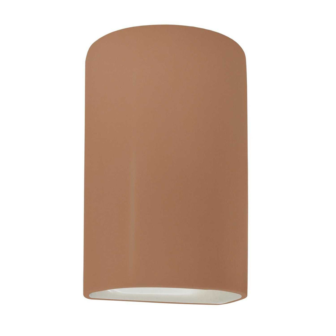 Ambiance One Light Wall Sconce in Adobe Justice Designs