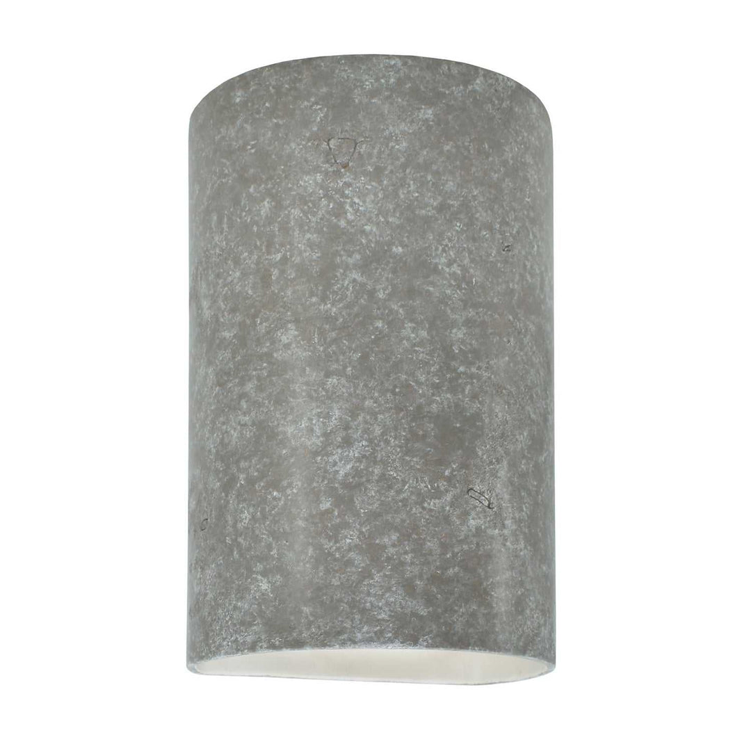 Ambiance Wall Sconce in Mocha Travertine Justice Designs