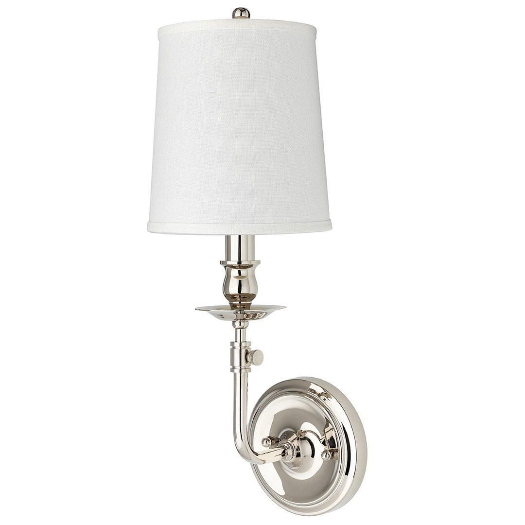 Hudson Valley Canada - 171-PN - One Light Wall Sconce - Logan - Polished Nickel