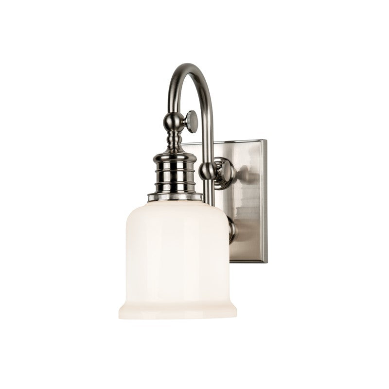 Hudson Valley Canada - 1971-SN - One Light Bath Bracket - Keswick - Satin Nickel