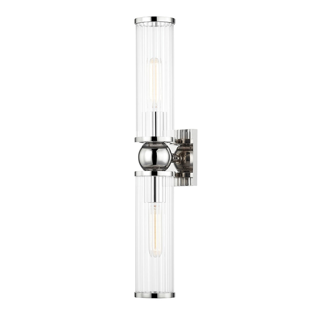Hudson Valley Canada - 5272-PN - Two Light Wall Sconce - Malone - Polished Nickel
