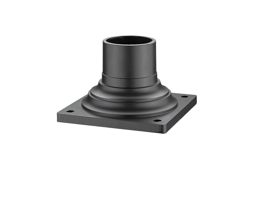 Pier Mounts Light Outdoor Posts - Hardware in Deep Bronze - available from The Lighting Shoppe, trusted by Canadian homeowners