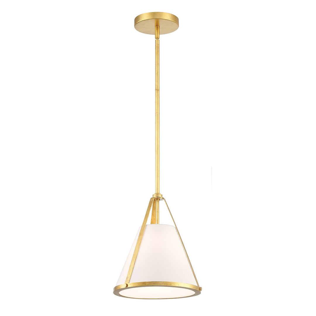 Fulton One Light Pendant in Antique Gold - available from The Lighting Shoppe, trusted by Canadian homeowners