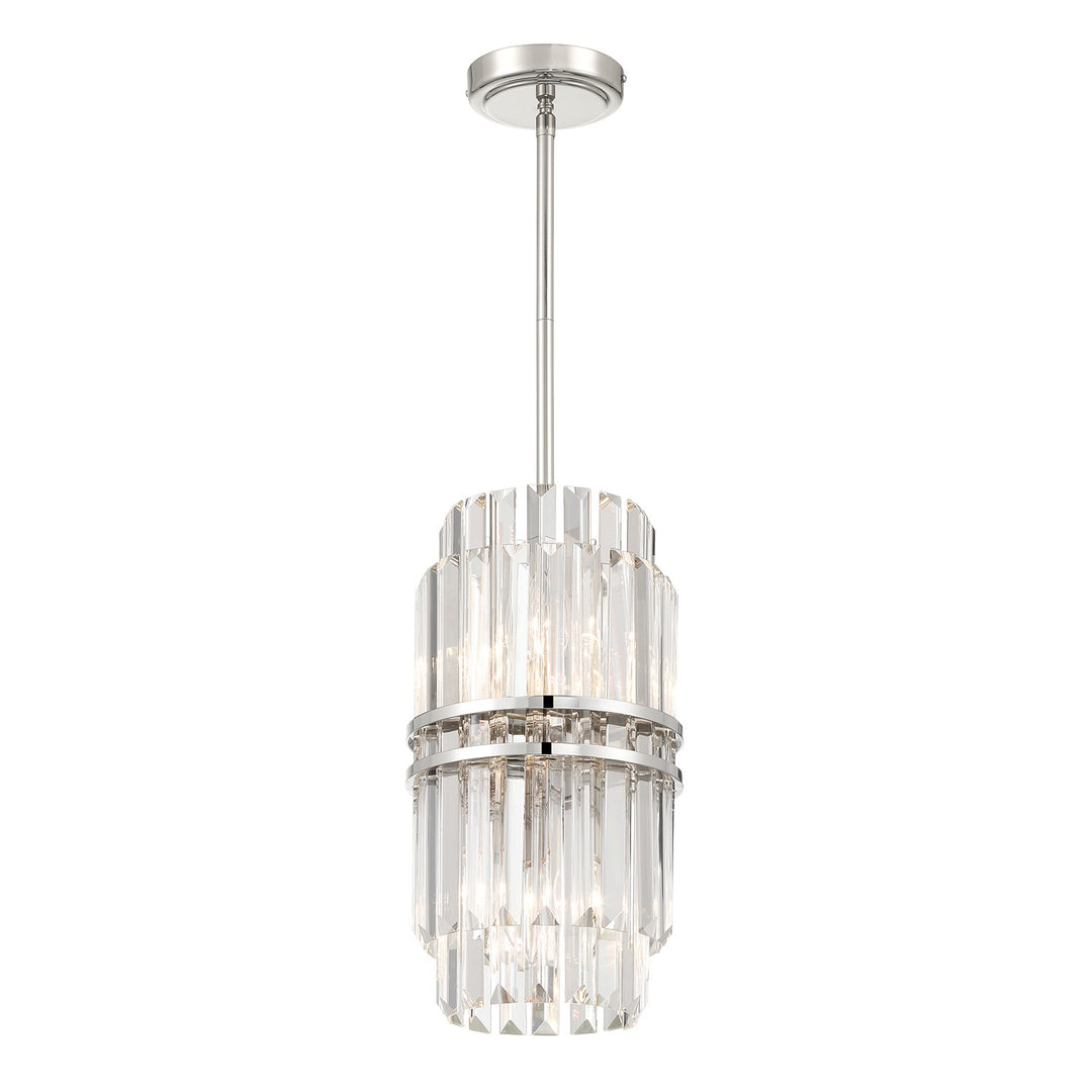 Hayes Four Light Pendant in Polished Nickel - available from The Lighting Shoppe, trusted by Canadian homeowners
