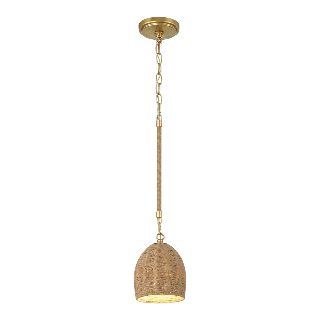 Jace LED Mini Pendant in Soft Gold - available from The Lighting Shoppe, trusted by Canadian homeowners