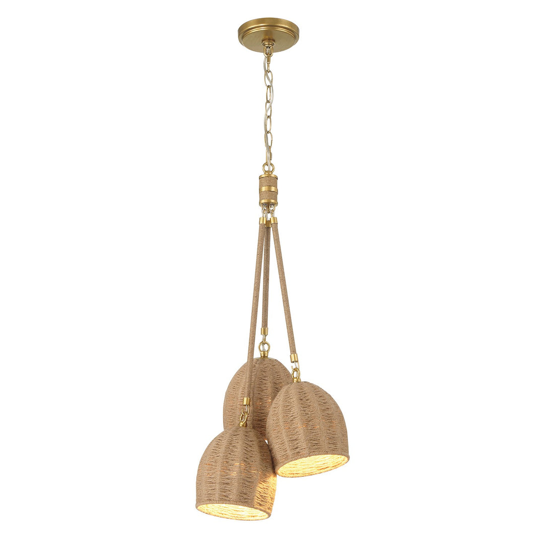 Jace LED Pendant in Soft Gold - available from The Lighting Shoppe, trusted by Canadian homeowners
