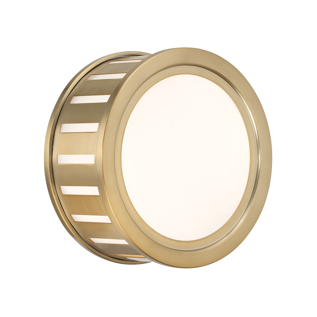 Kendal Two Light Wall Sconce in Vibrant Gold - available from The Lighting Shoppe, trusted by Canadian homeowners