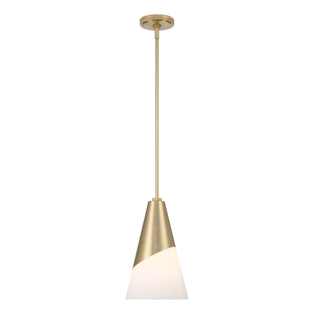 Tori One Light Pendant in Vibrant Gold - available from The Lighting Shoppe, trusted by Canadian homeowners
