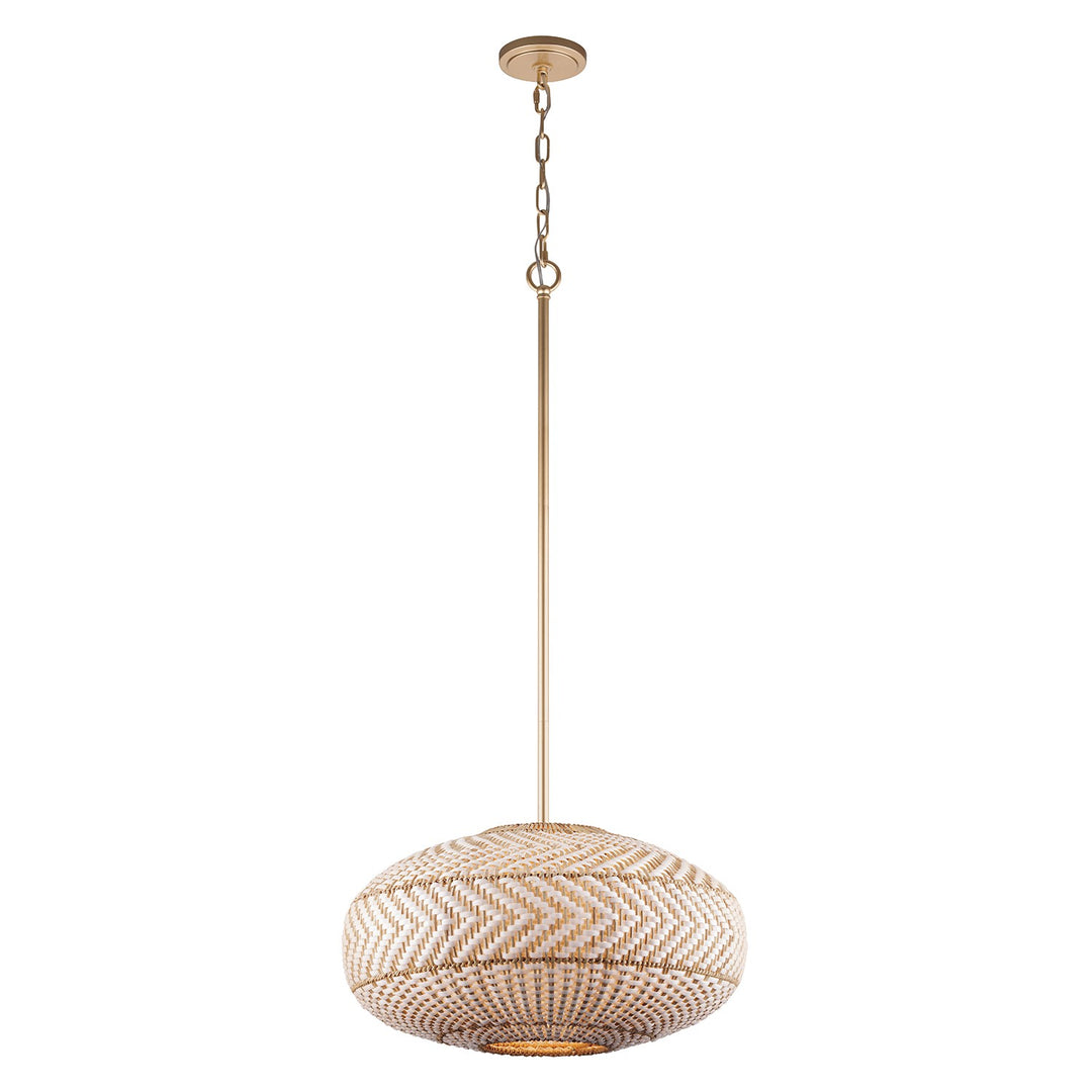 Zanzibar Four Light Pendant in Soft Gold - available from The Lighting Shoppe, trusted by Canadian homeowners