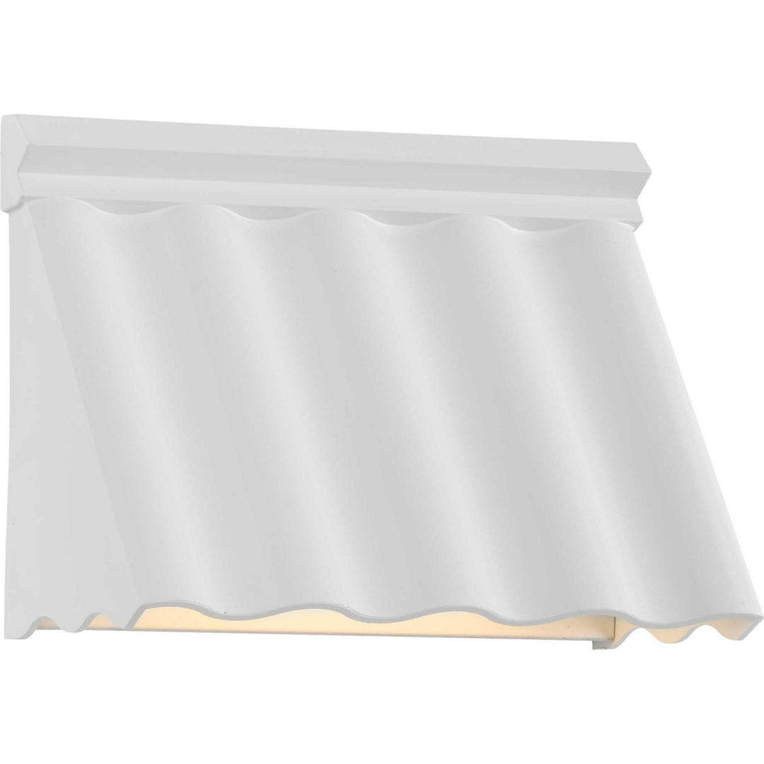 Point Dume-Wakecrest-LED LED Outdoor Wall Sconce in Shelter White - available from The Lighting Shoppe, trusted by Canadian homeowners