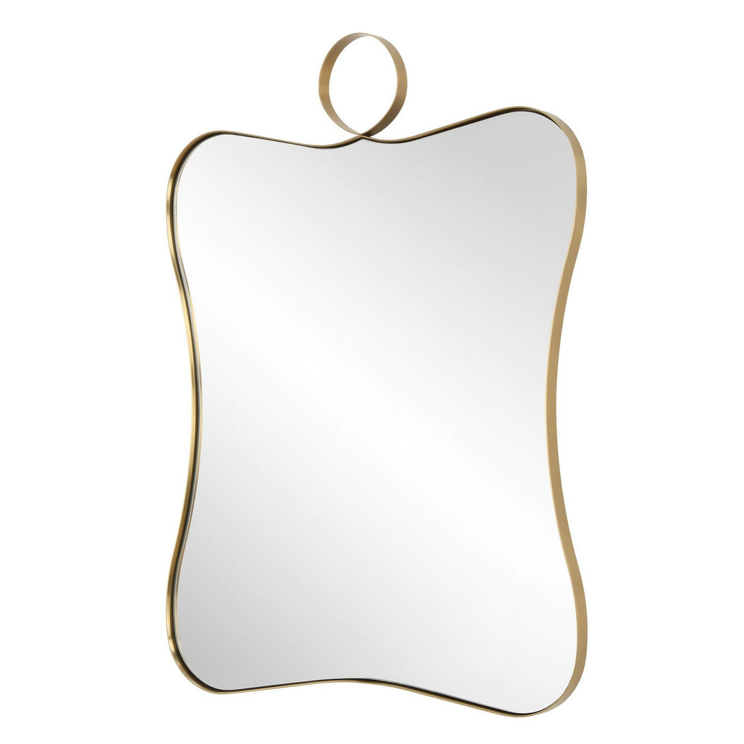 Talia Mirror in Antique Brass - available from The Lighting Shoppe, trusted by Canadian homeowners