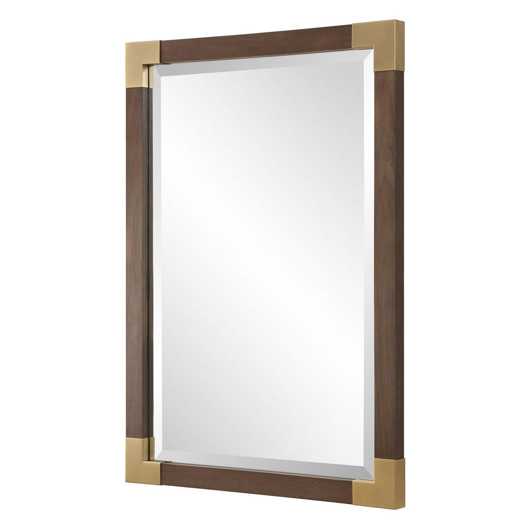 Rhea Mirror in Antiqued Gold Iron - available from The Lighting Shoppe, trusted by Canadian homeowners