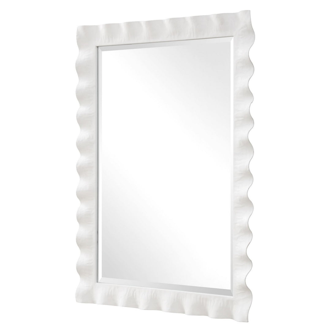 Haya Mirror in White - available from The Lighting Shoppe, trusted by Canadian homeowners