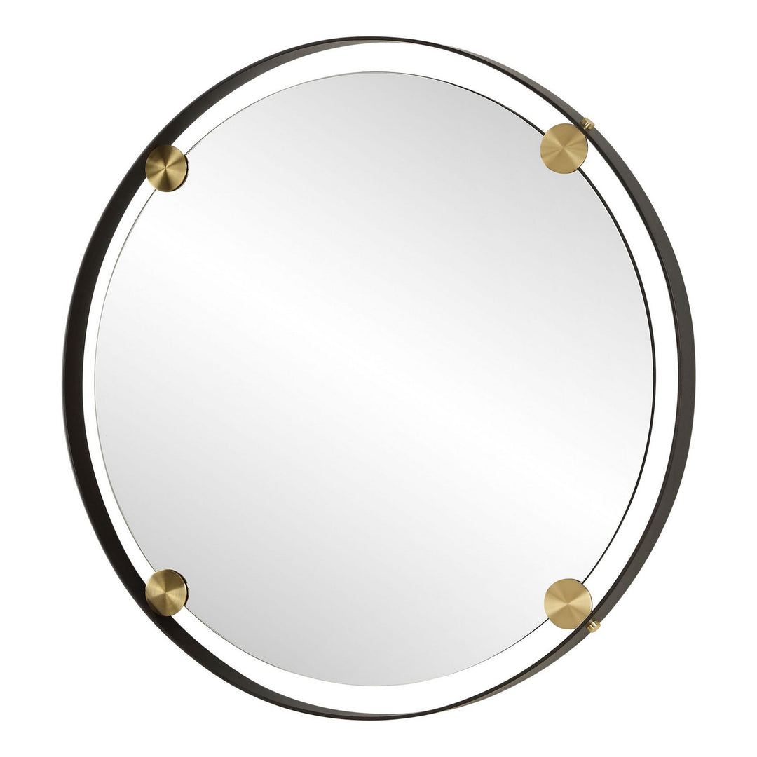 Radius Mirror in Dark Bronze - available from The Lighting Shoppe, trusted by Canadian homeowners