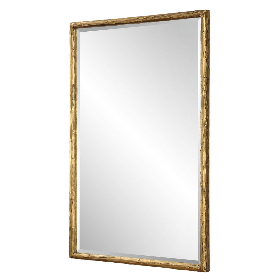 Sutton Mirror in Aged Gold - available from The Lighting Shoppe, trusted by Canadian homeowners