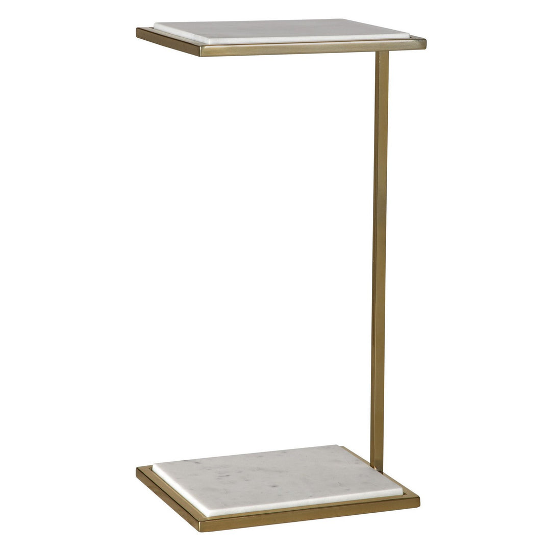 Elevate Drink Table in Brushed Brass - available from The Lighting Shoppe, trusted by Canadian homeowners