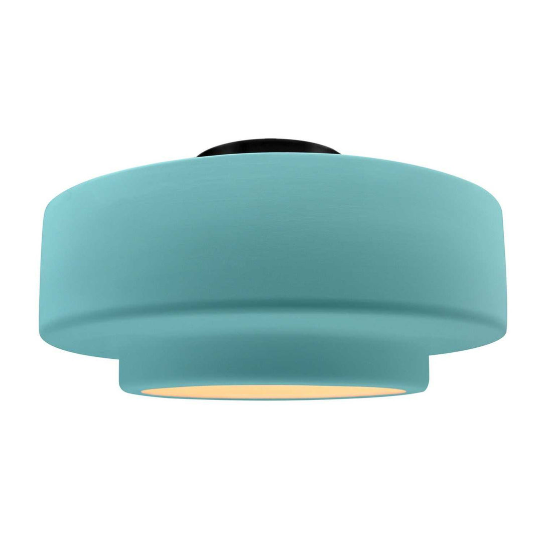 Radiance One Light Semi-Flush Mount in Reflecting Pool Justice Designs