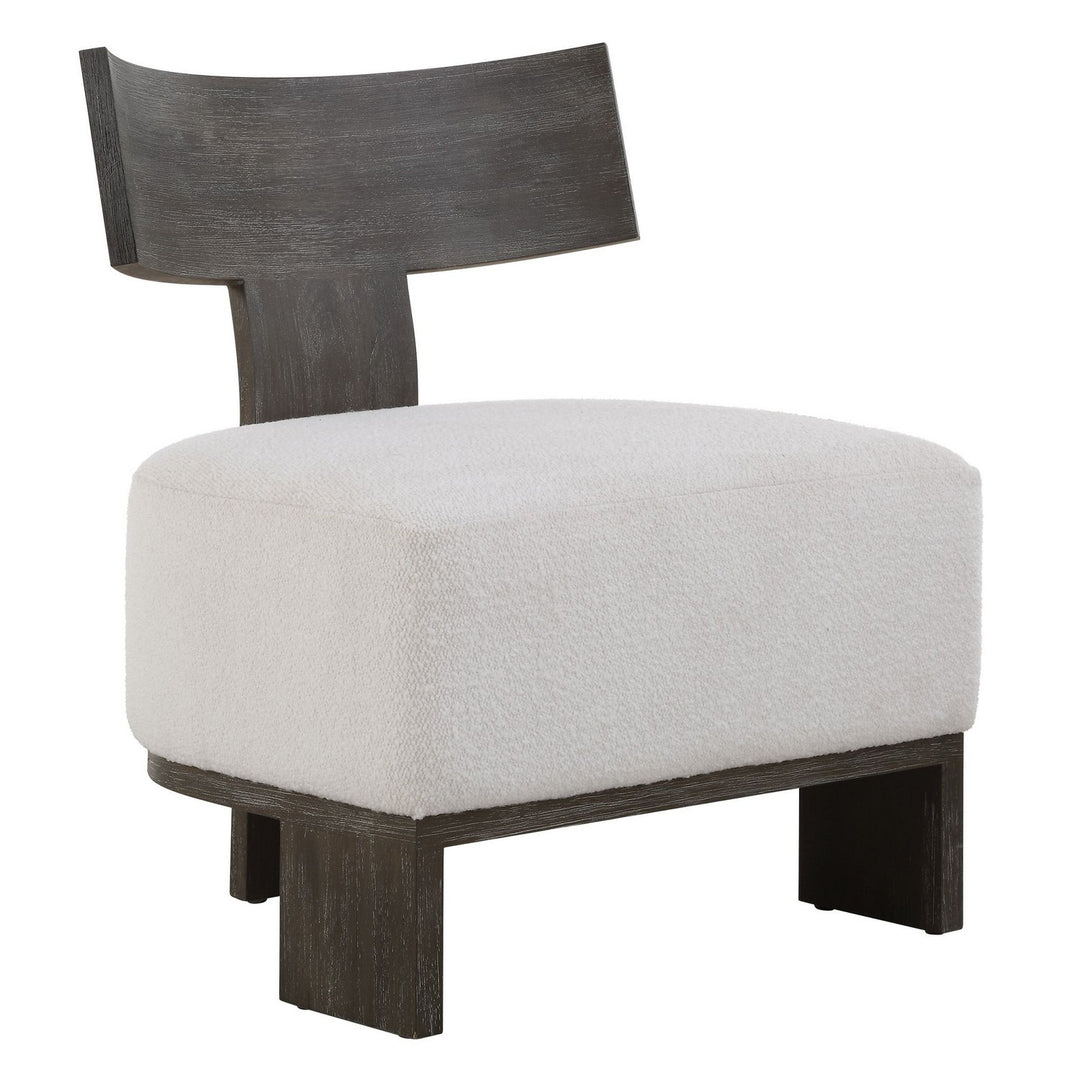 Finlay Accent Chair in Dark Walnut - available from The Lighting Shoppe, trusted by Canadian homeowners