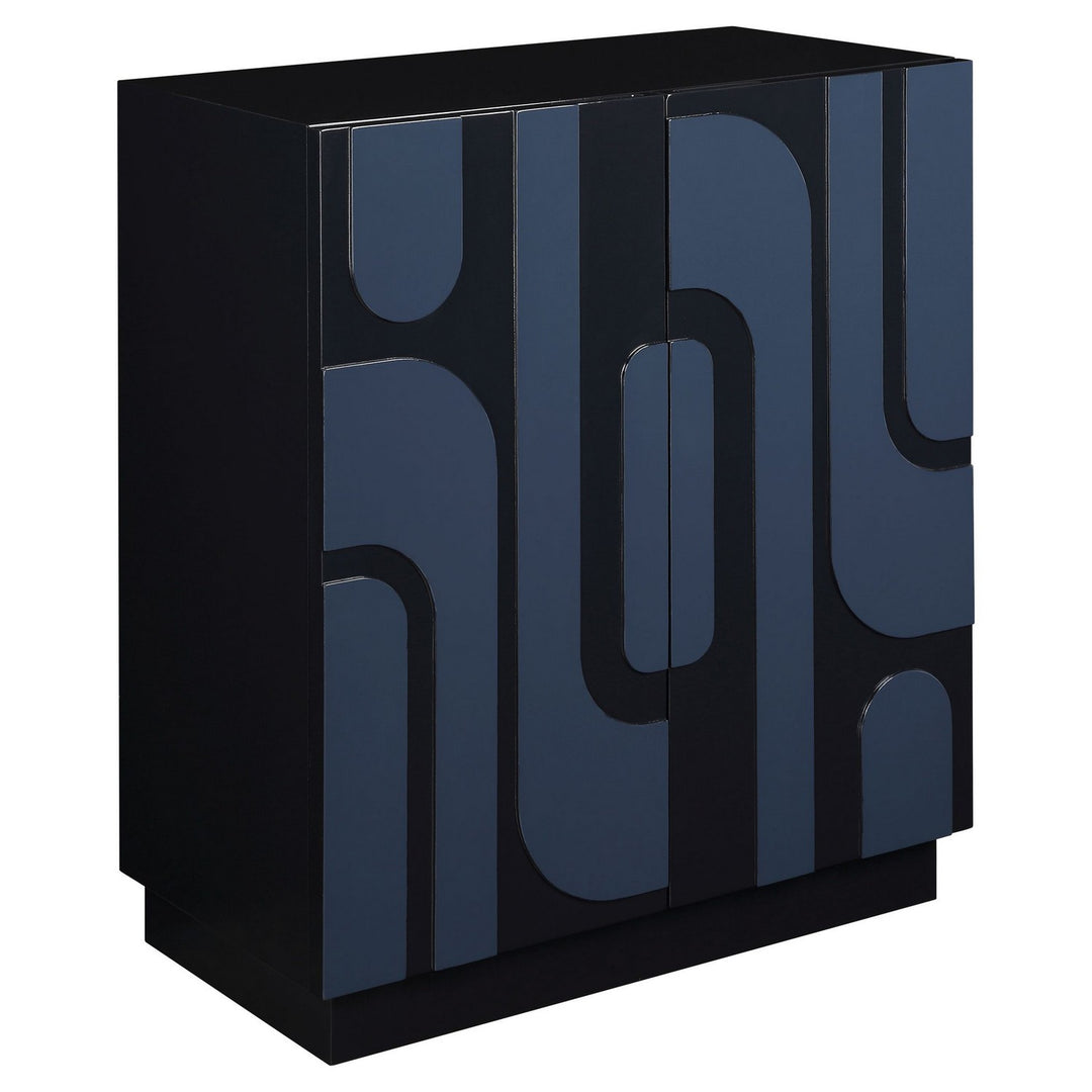 Valeria Cabinet in Glossy Cobalt Blue - available from The Lighting Shoppe, trusted by Canadian homeowners