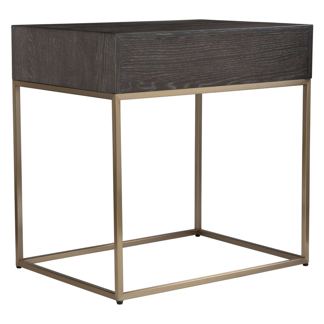 Armistead Side Table in Dark Walnut - available from The Lighting Shoppe, trusted by Canadian homeowners